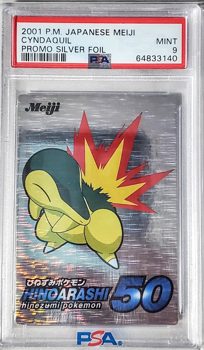 Cyndaquil - Silver Rainbow Series reference specimen